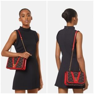 🚫SOLD🚫 NEW Versace Virtus V La Greca Signature Shoulder Bag